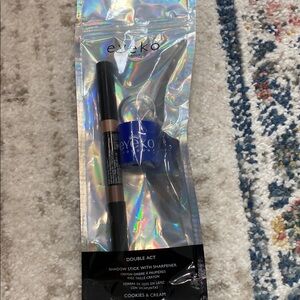Eyeko Double Act Shadow Stick with Sharpener - Cookies & Cream